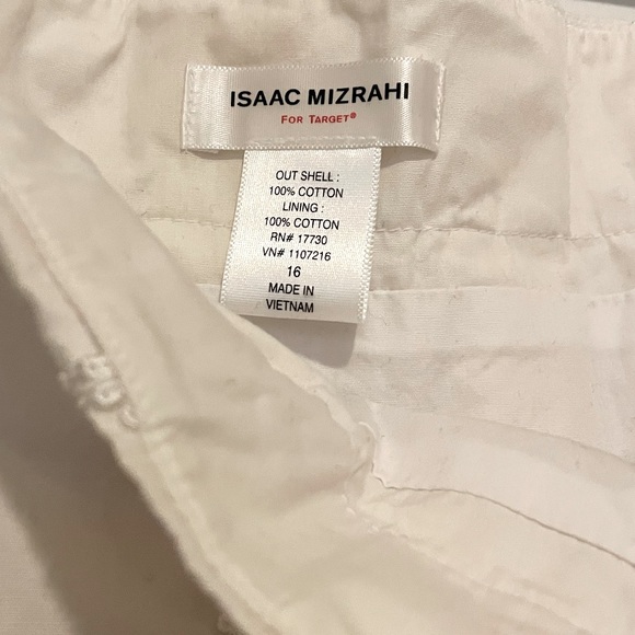 Isaac Mizrahi for Target White Pleated Skirt - Picture 4 of 5